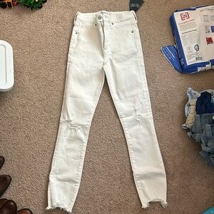 nwt Abercrombie super skinny ankle jeans
